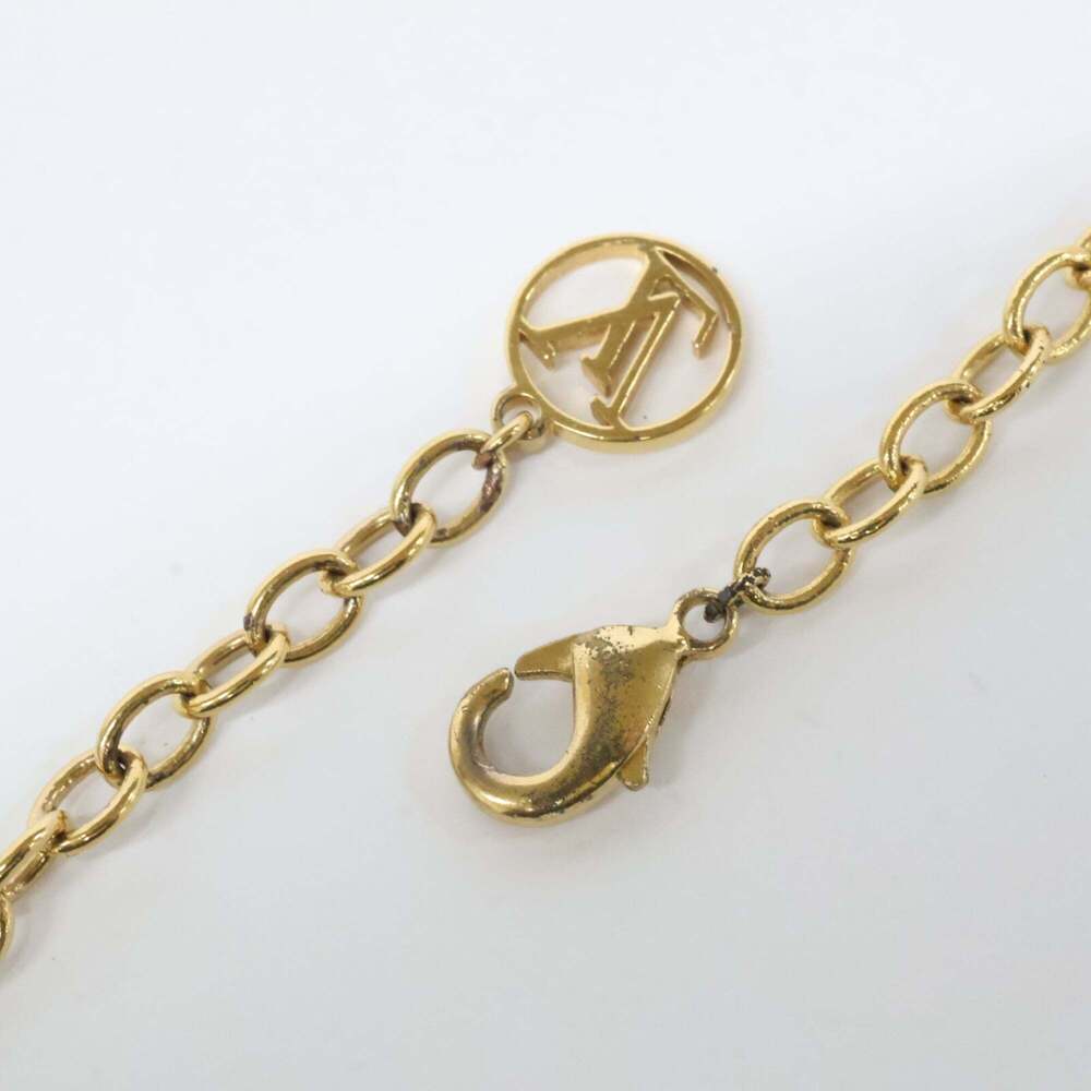 LOUIS VUITTON Gold Necklace - Picture 7 of 8